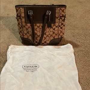Coach purse used normal wear